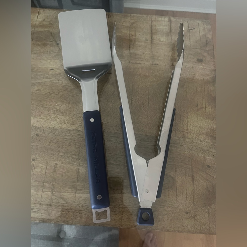 - Peter millar bbq tools spatula and tongs